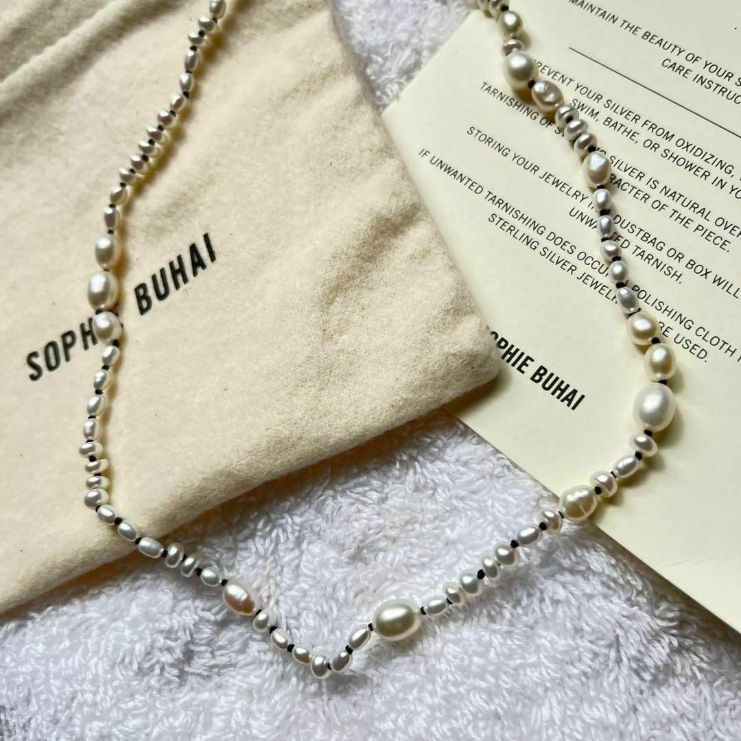 新品 SOPHIE BUHAI ソフィーブハイ ホワイト パール ネックレス - メルカリ