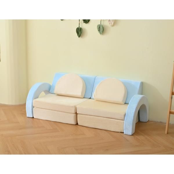 つみきソファ ソフト ブロック子供用 キッズ 洗える 組み替え 自由自在 積み木 ソファ ローソファ フロアソファ 子供 こども 知育 おもちゃ