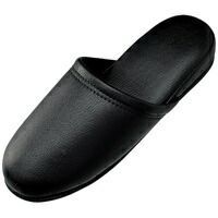 スリッパ10足組 ブラック N117J-BK スマートバリュー