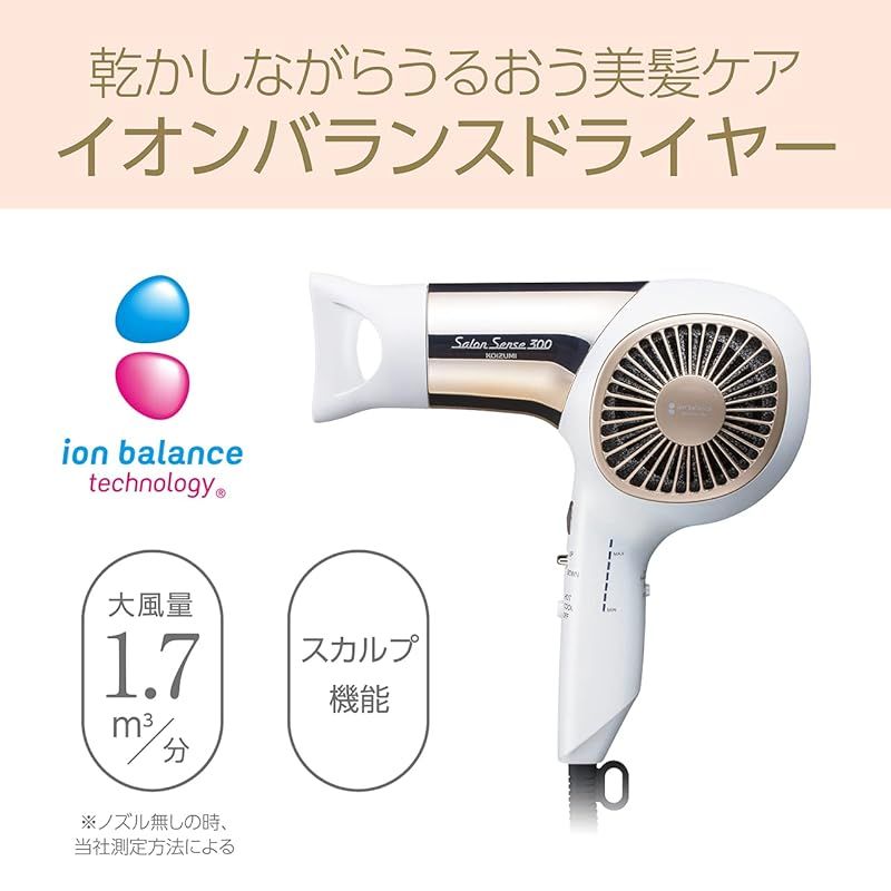 アムウェイ サテニーク バランスイオン ヘアドライヤー 100V
