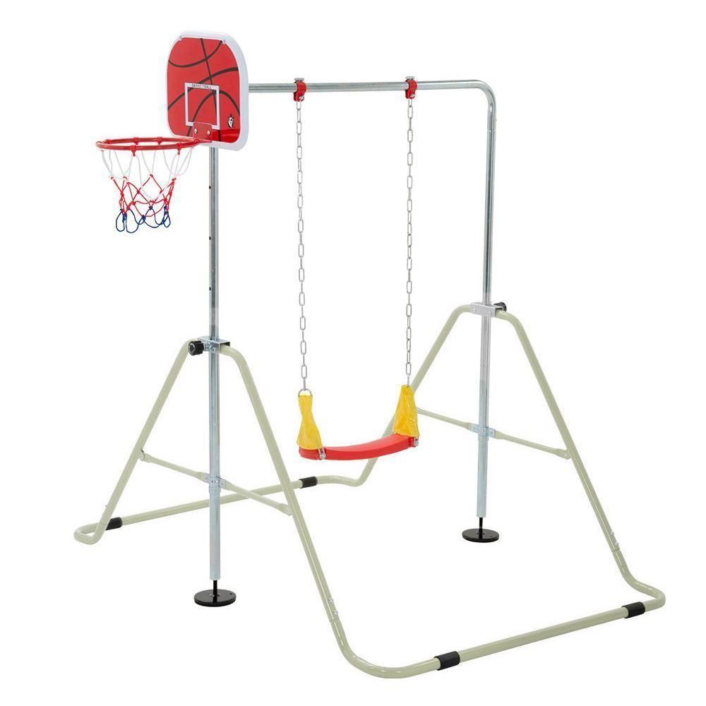鉄棒ブランコバスケットボールライトグリーン