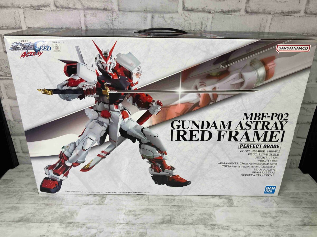 BANDAI - 【中古】未組立 バンダイ 機動戦士ガンダムSEED ASTRAY PG 1/60 ガンダムアストレイ レッドフレーム 予約特典セット[17][240017709556] BANDAI - 【中古】未組立 バンダイ 機動戦士ガンダムSEED ASTRAY