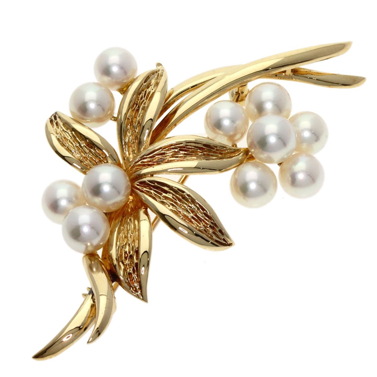 MIKIMOTO - ミキモト 花束ブローチ 現行品 美品の通販｜ラクマ