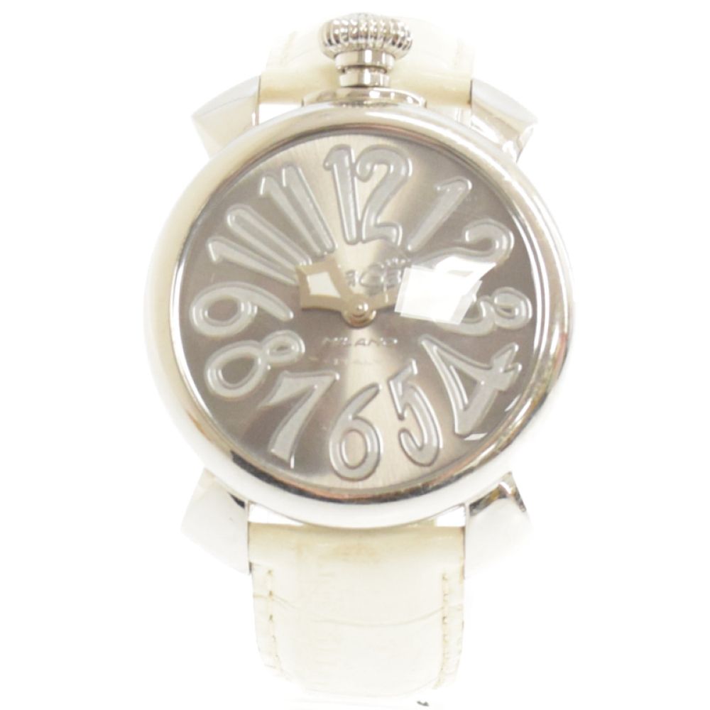 GaGa MILANO (ガガミラノ) マヌアーレ 40mm 5020.9 ステンレス  