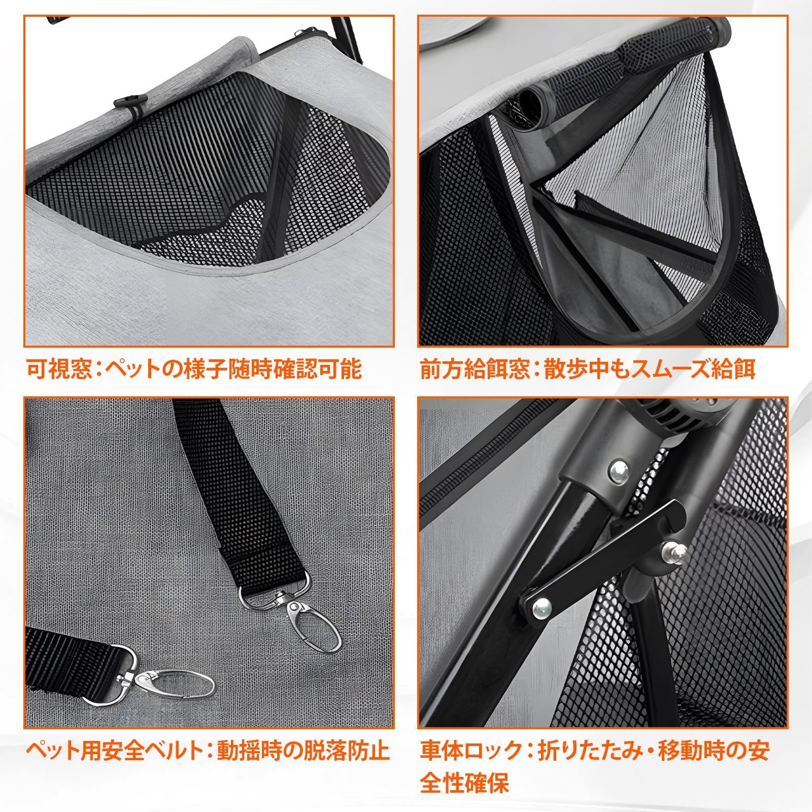 高齢犬 大型犬 大型 中型 多匹飼い 外出便利 組み立て簡単 耐磨耗性と防風性に優れ 高密度オックスファブリック ワンタッチ折りたたみで収納も便利 快適環境維持 60*83*108cm カ所換気口 6 前後双方向出入口 広いスペース 金属フレームで安定 USTAUSTRALIA_COM_AU