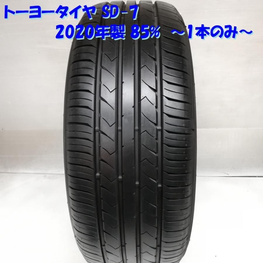 高年式！ ノーマルタイヤ 1本＞ 215/55R17 トーヨータイヤ SD-7 2020年