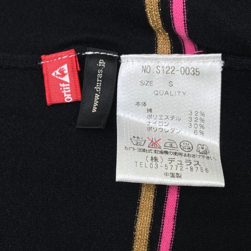 サイズ：S LE COQ GOLF ルコックゴルフ ×DURAS ノースリーブポロ