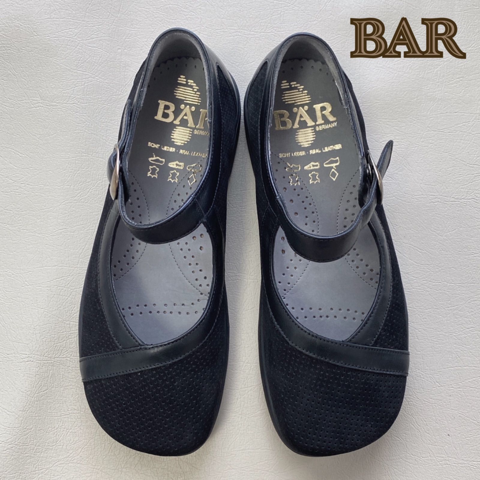 BAR ベアー コンフォートシューズ 黒 靴 ドイツ ショートブーツ | DFK 