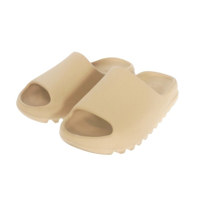 アディダス adidas YEEZY Slide イージースライド ラバーサンダル 靴 US8 26.5cm ピュア GW1934