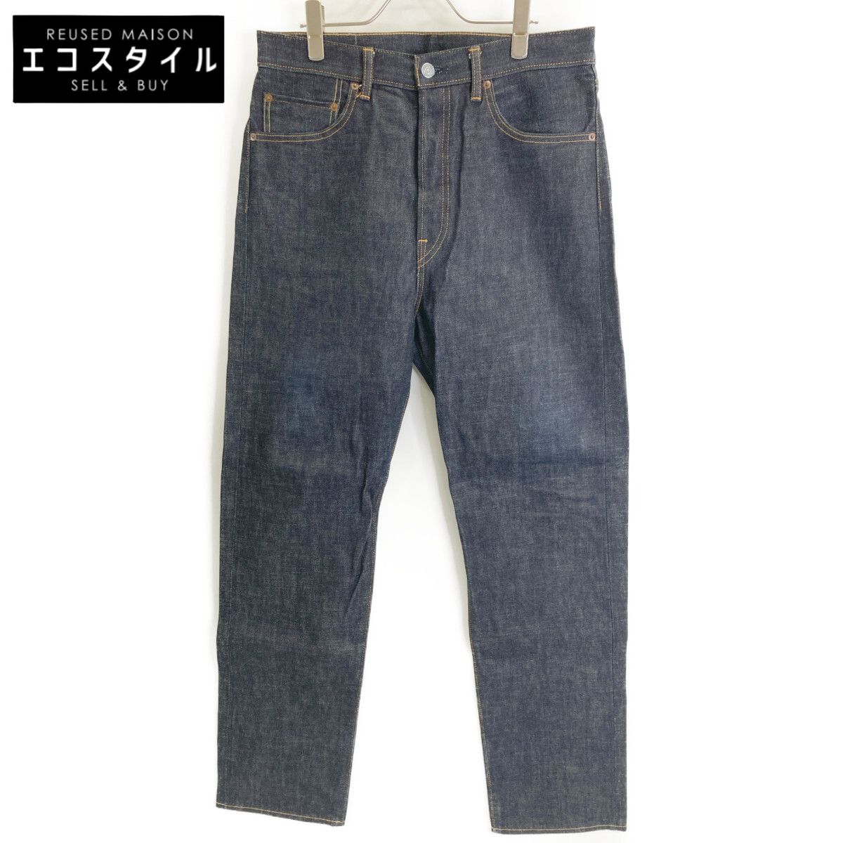 【新品未使用】HYSTERIC デニムロンパース 新品タグ付き　90-100 Hysteric Mini Direct Web Hystericmini 11.5oz10分丈ストレート