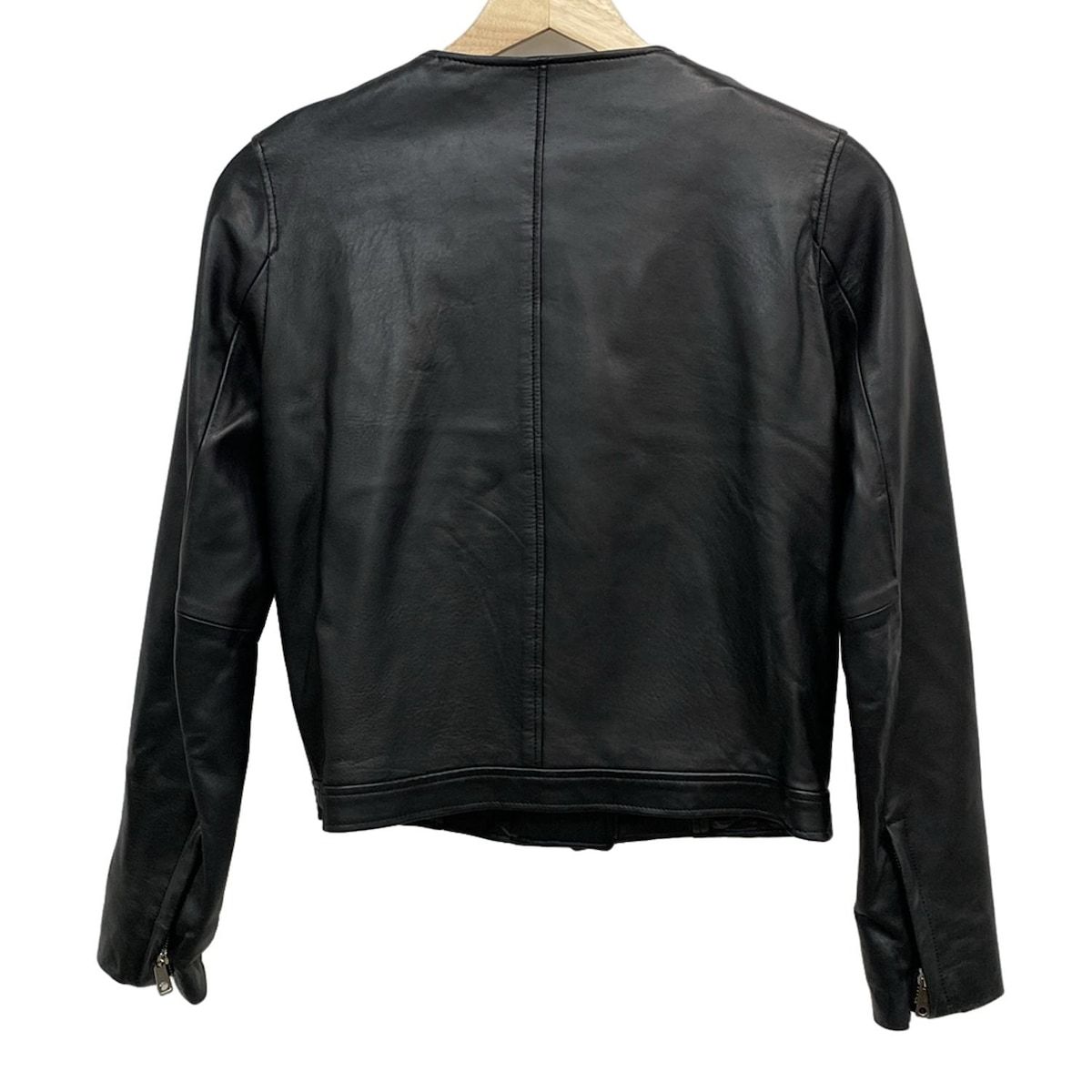 UNITED TOKYO ユナイテッド トウキョウ ライダースジャケット サイズ1 S レディース - 黒 長袖 ジップアップ 春 秋