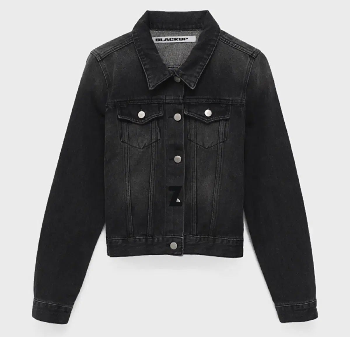 BLACKUP ブラックアップ ブラックデニム デニム ジャケット s サイズ