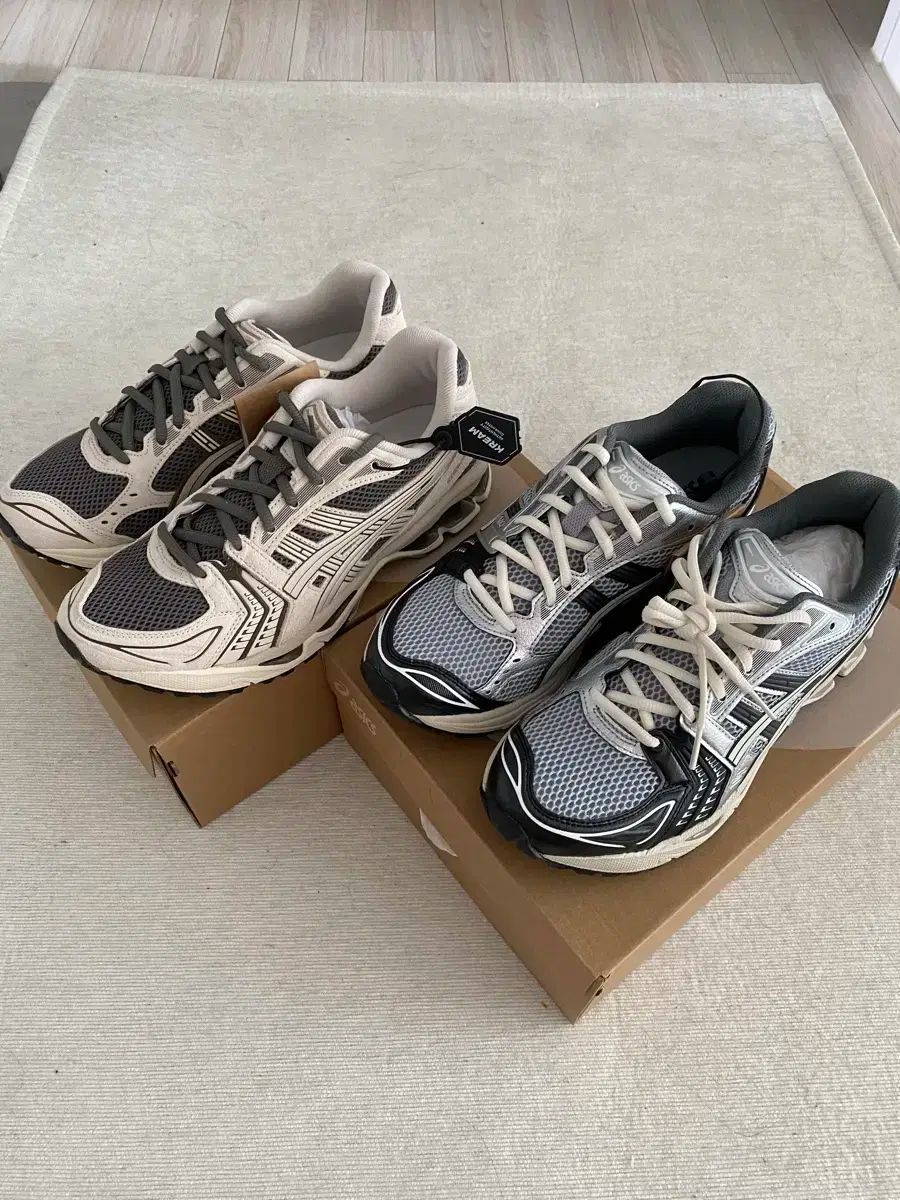 Asics アシックス ゲル カヤノ 14 黒 氷河 グレー