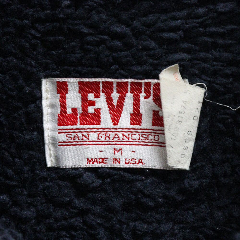 80s USA製 リーバイス デニムボアトラッカージャケット ヴィンテージ Levi's (リーバイス) 80s VINTAGE ヴィンテージ トラッカー ボア