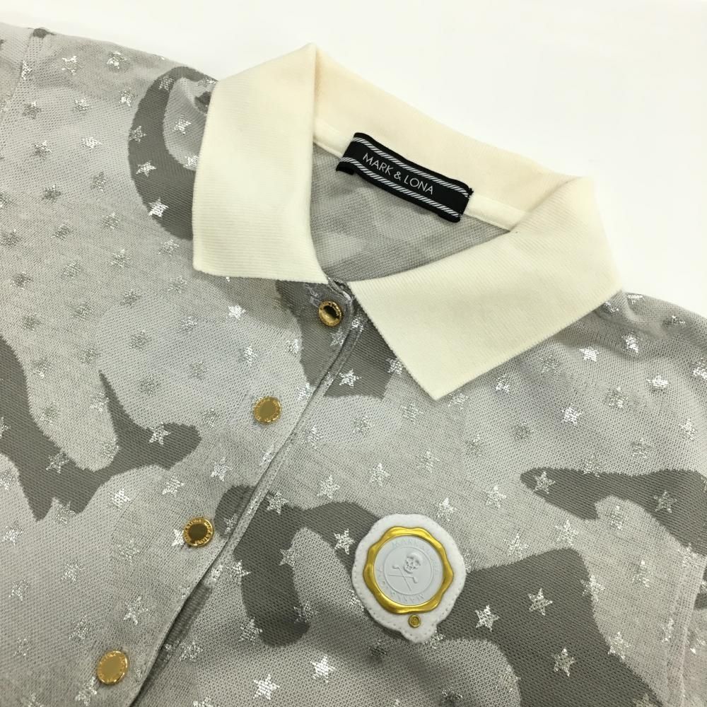 美品 MARK&LONA マークアンドロナ カモフラージュ柄 ハーフジップシャツ 美品 MARK&LONA マークアンドロナ カモフラージュ柄 ハーフジップ