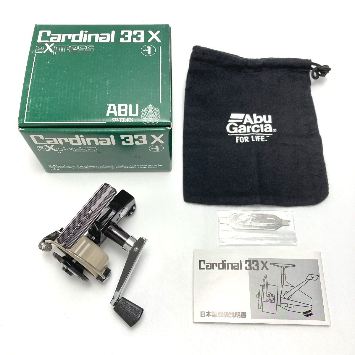 Abu アブ カーディナル Cardinal 33X express スピニングリール 箱付き - メルカリ