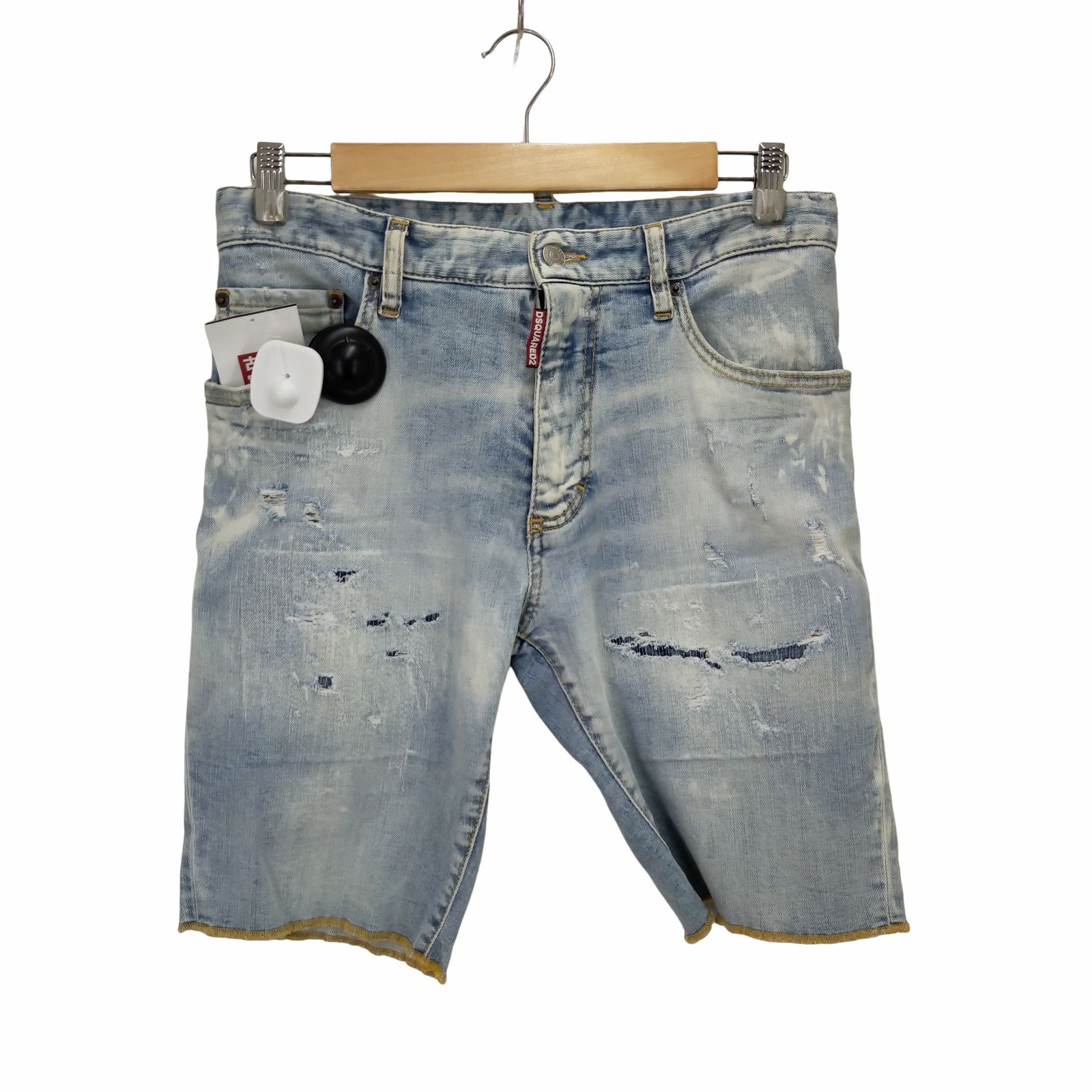 ディースクエアード DSQUARED2 ダメージ加工 デニムショート