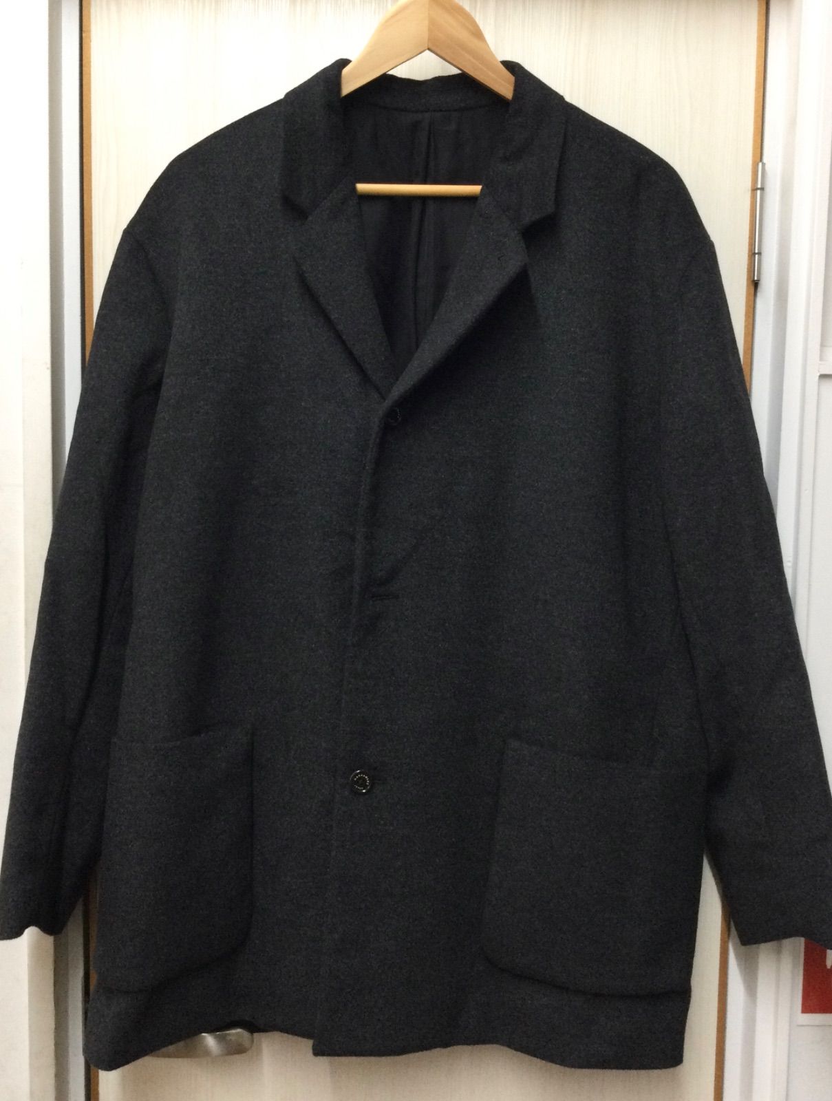 MARKAWARE マーカウェア カシミア ジャケット ブラック サイズ3 - メルカリ