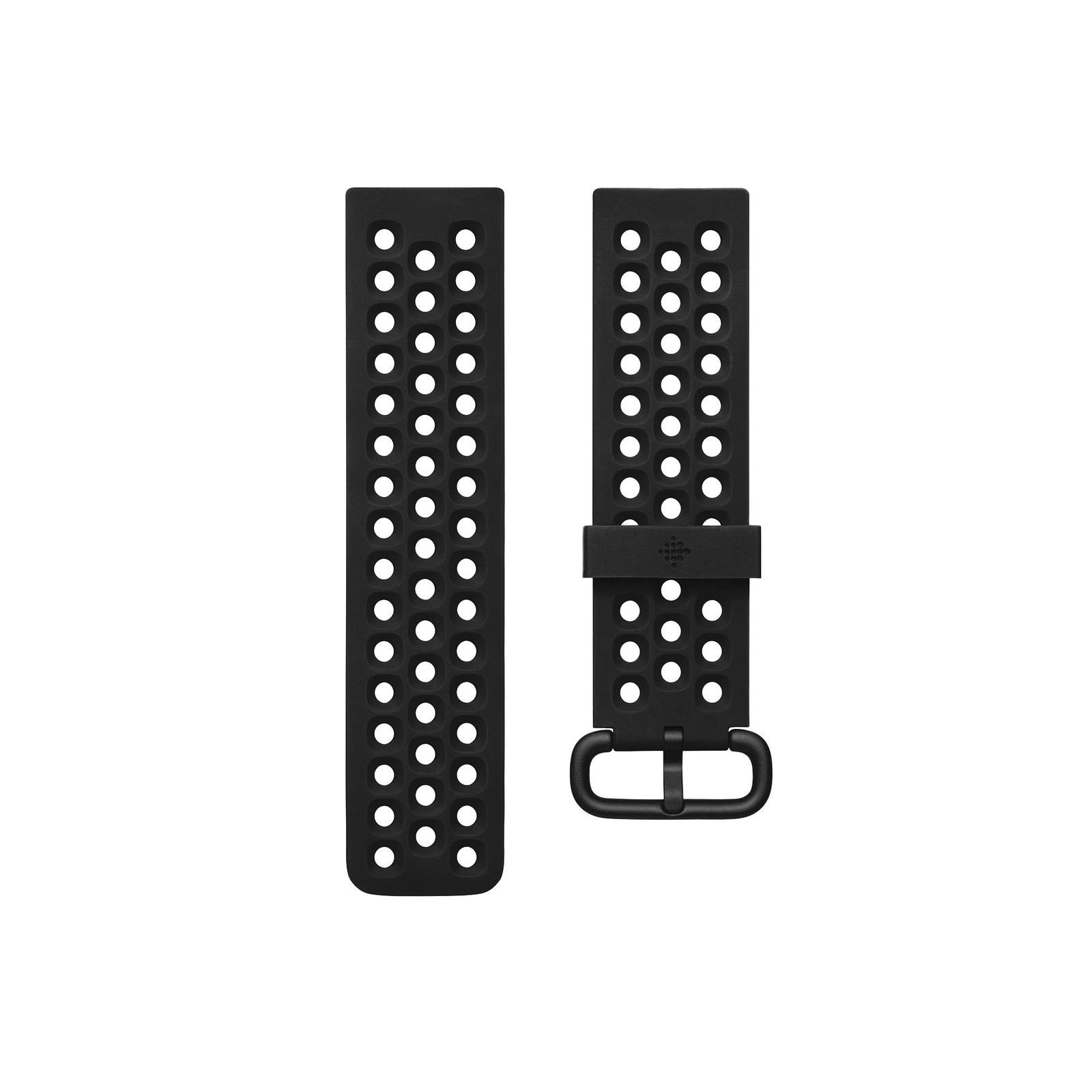 Fitbit Versaシリーズ専用 スポーツバンド Black Lサイズ [日本正規品