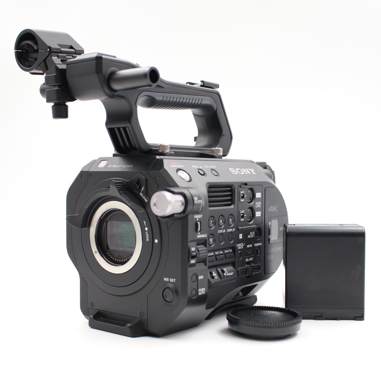 通電時間586h 上品 SONY PXW-FS7M2 XDCAM 業務用 ビデオカメラ ソニー