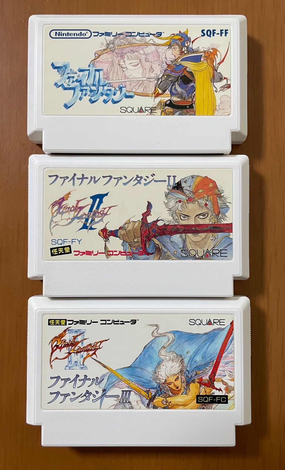 SQUARE ENIX - ファイナルファンタジー I・II・III セット　ファミコンソフト　箱説付き FC ファイナルファンタジーⅠ Ⅱ Ⅲ 箱説付き スクウェア