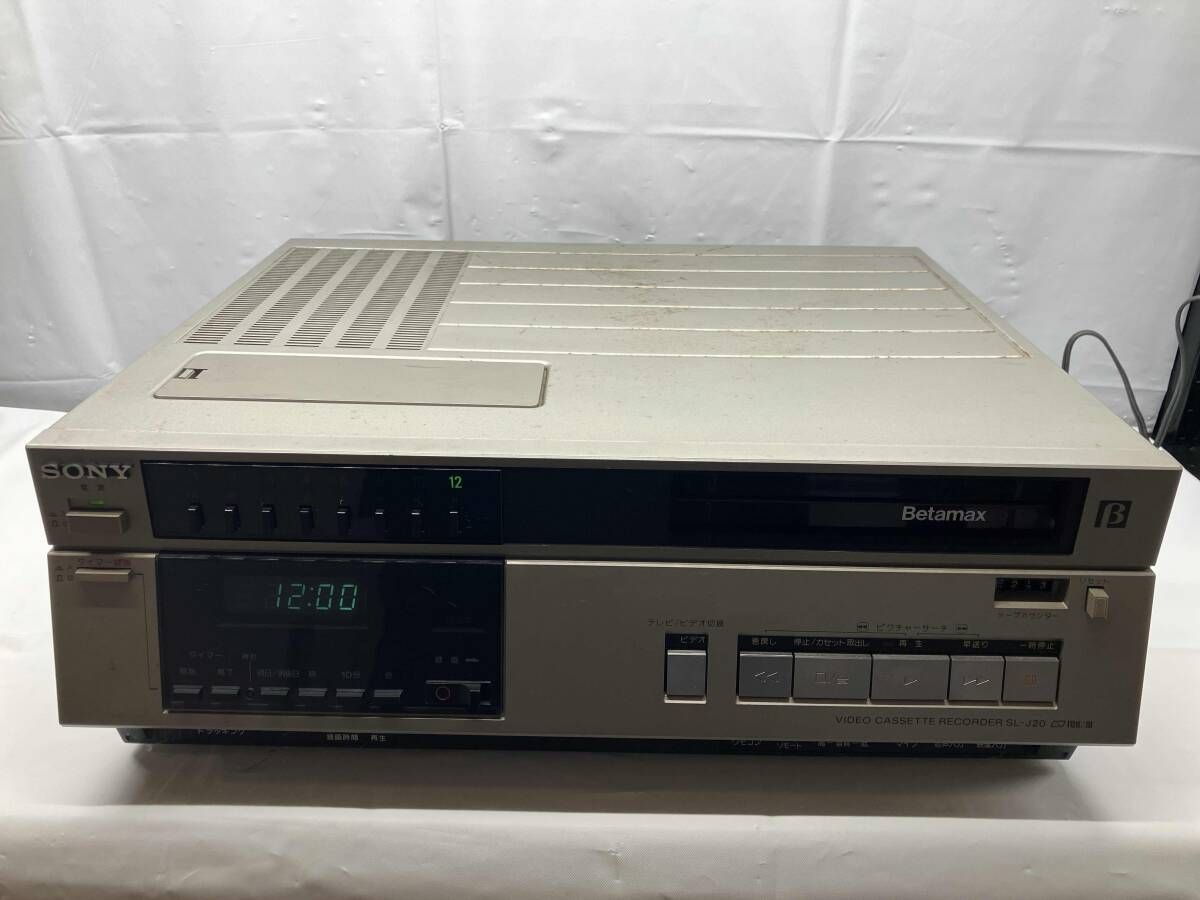 SONYベータマックス　SL-J20 ジャンク SONYベータマックス SL-J20 ジャンク
