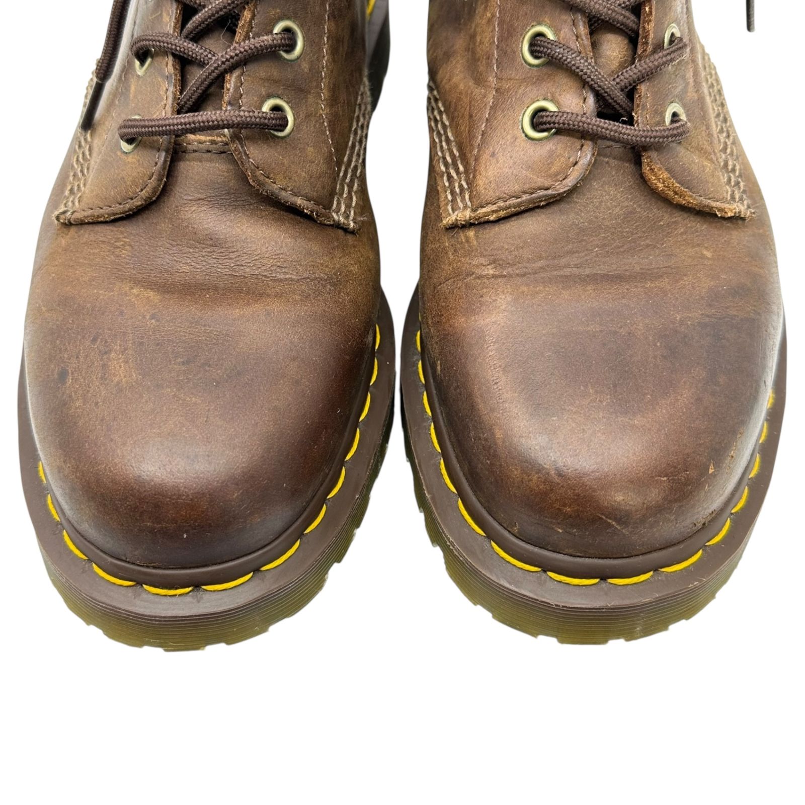 Dr. Martens ブラウンレザーブーツ 楽天市場】ドクターマーチン ブーツ 本革 レザー 8ホール Dr
