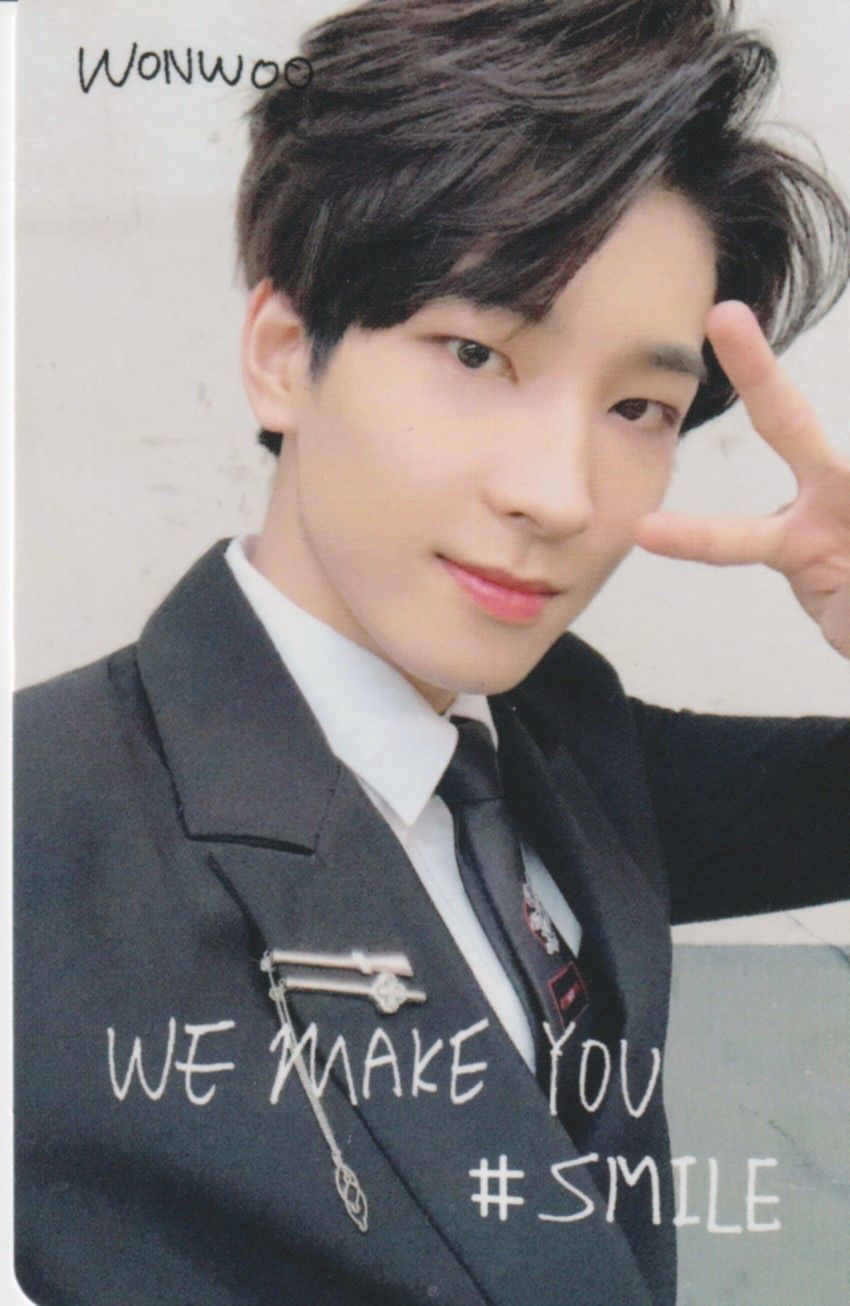 SEVENTEEN CARAT盤 WONWOO WE MAKE YOU #SMILE