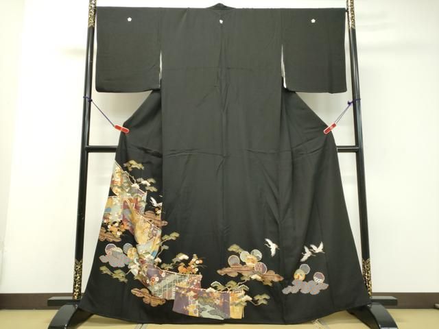 特選 豪華 螺鈿細工 訪問着 金彩 銀彩 唐花文様 正絹 楽天市場】螺鈿 着物の通販