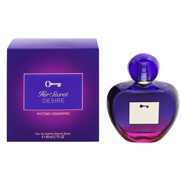 アントニオ バンデラス ハー シークレット デザイア EDT・SP 80ml 香水 フレグランス HER SECRET DESIRE ANTONIO BANDERAS 新品 未使用