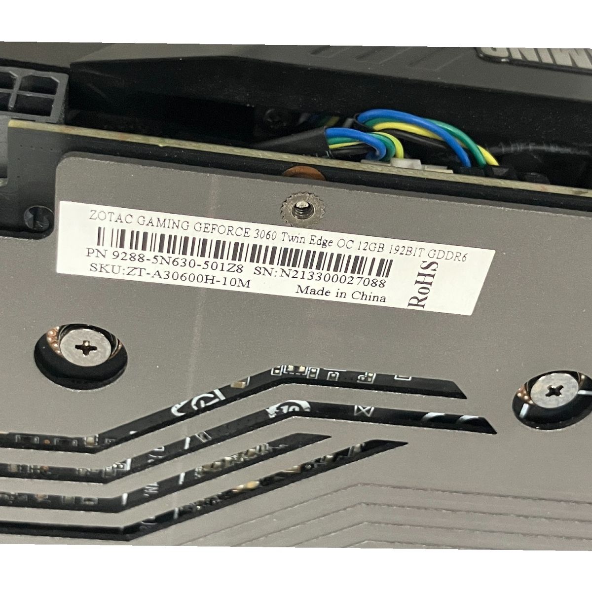 ZOTAC GeForce RTX 3060 12GB 192BIT GDDR6 グラボ グラフィックボード