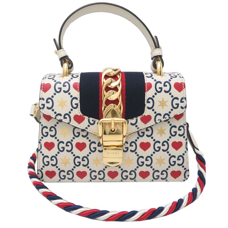1D24270 ジャンク品 GUCCI グッチ ハンドバッグ 肩掛け GG柄