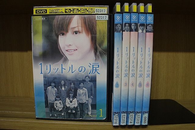 DVD 1リットルの涙 全6巻 沢尻エリカ 薬師丸ひろ子 レンタル落ち