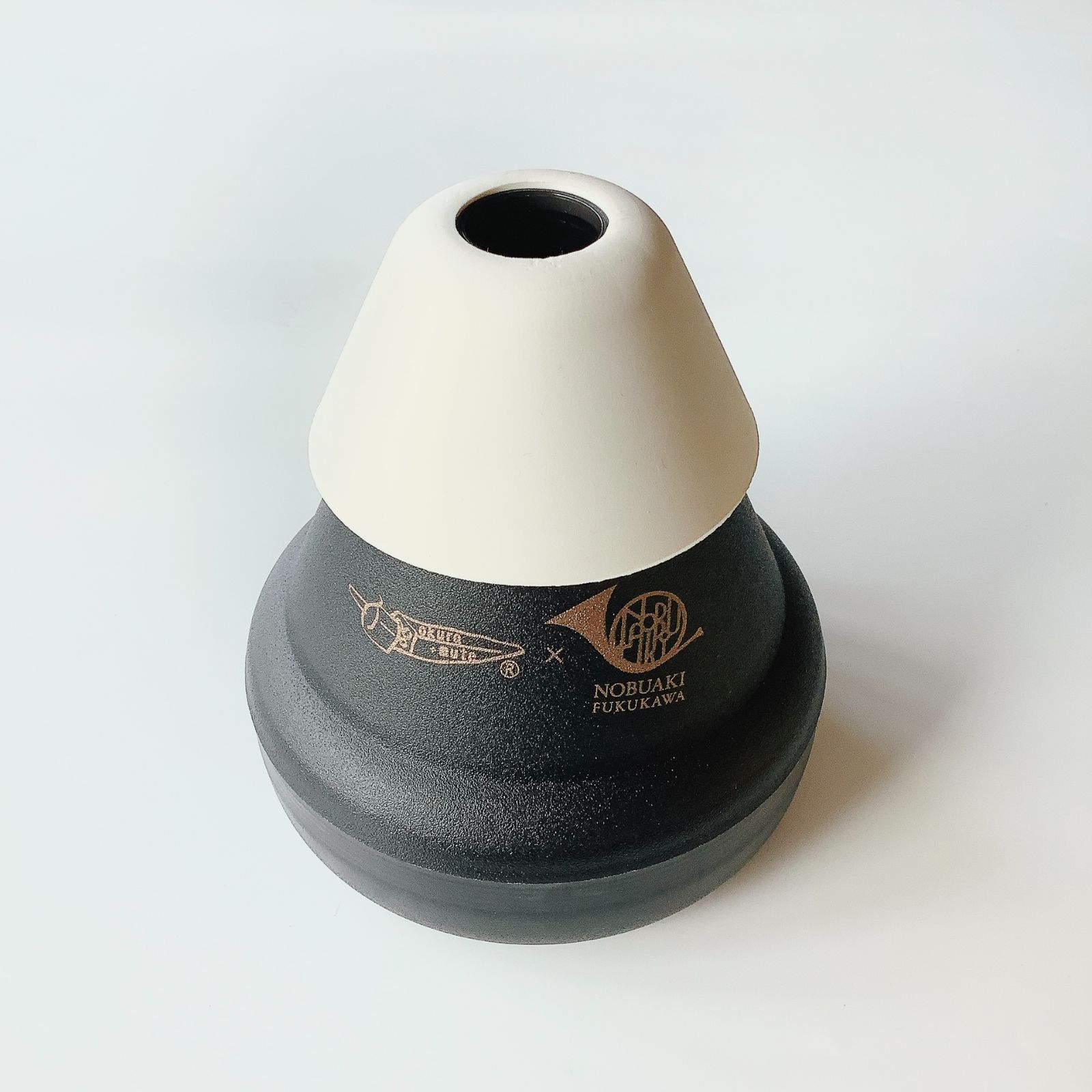 フレンチホルン用プラクティスミュート オクラ＋ミュート ブラック