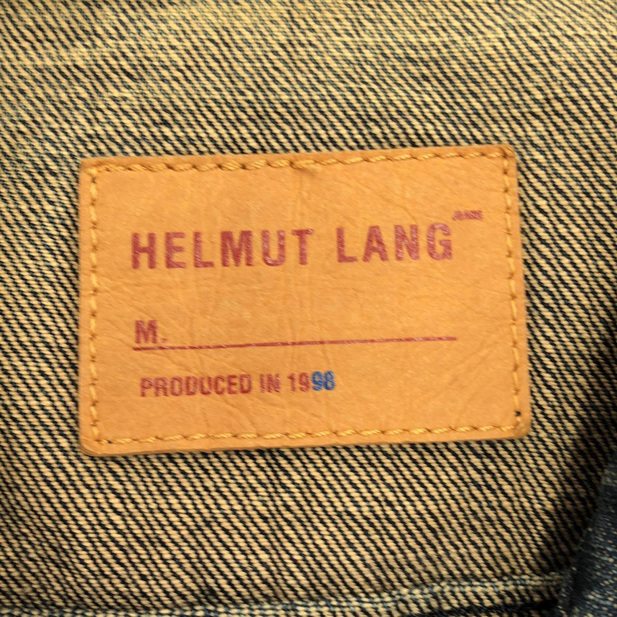 HELMUT LANG ヘルムート ラング 1998年 デニムジャケット JRHJ