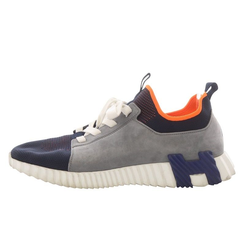 エルメス デパール バウンシング Depart 43 ネイビー グレー エルメス HERMES デパール バウンシング Depart BOUNCING スニーカー