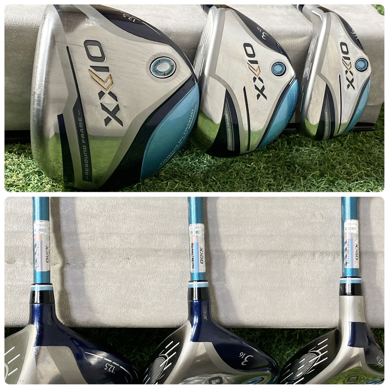 ゼクシオ XXIO MP1200 レディース L ゴルフクラブセット 右 9本 XXIO】ゼクシオ レディース ゴルフクラブセット MP1000 MP1200L