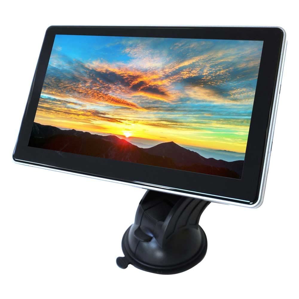 7インチ オンダッシュモニター 薄型 バックカメラ連動機能搭載 映像入力2系統 12V 24V 対応 D701