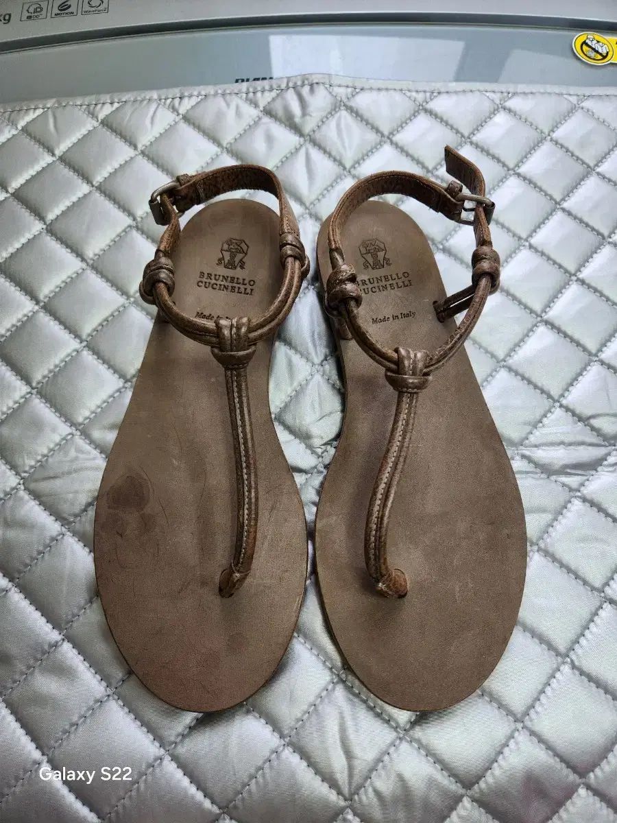 Brunello Cucinelli ブルネロクチネリ ビーチサンダル 36 1 2