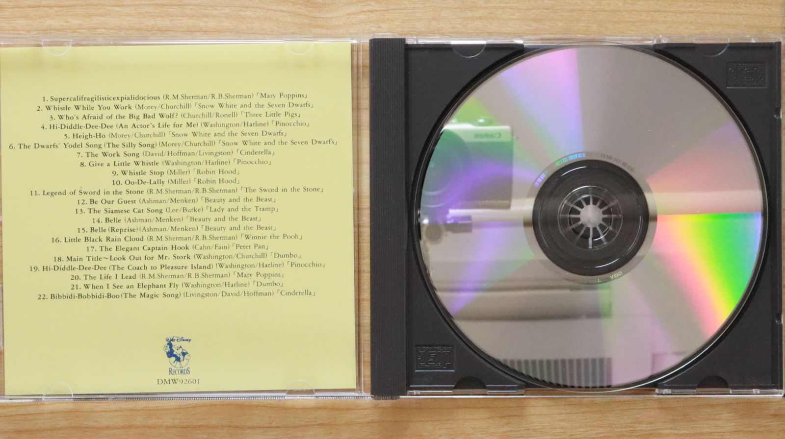 中古CD☆アニメCD/□ ディズニーのミュージック・オブ