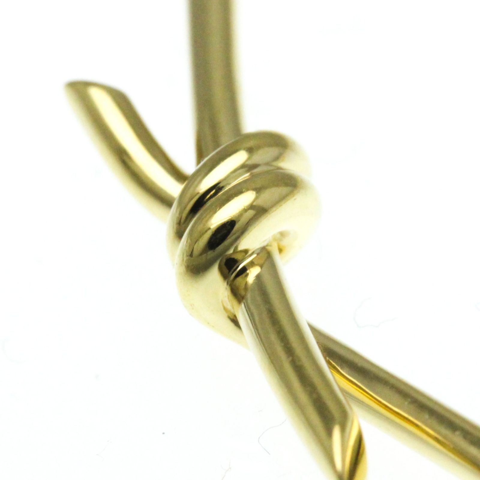 ティファニー(Tiffany) ノット K18イエローゴールド(K18YG) 無し