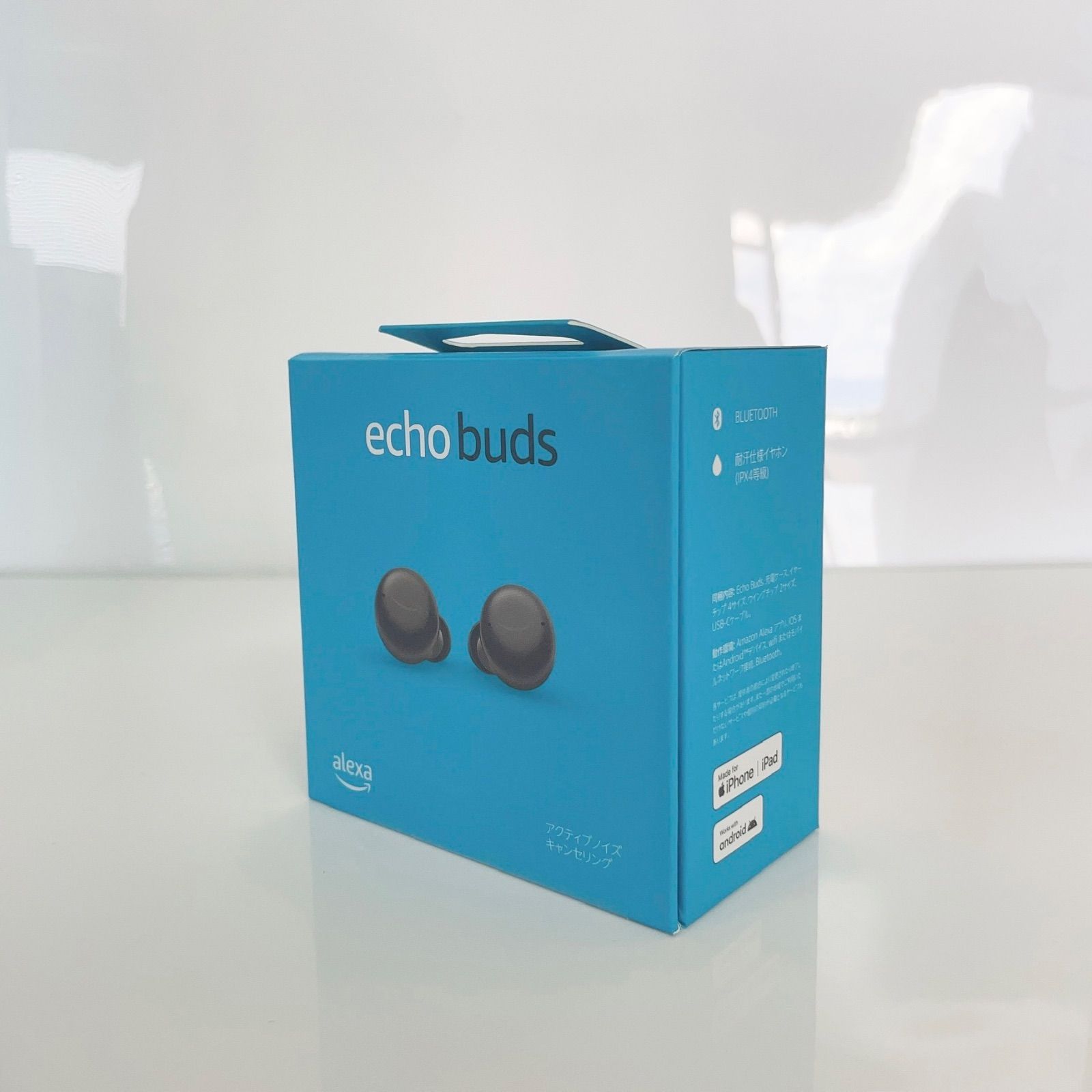 Echo Buds エコーバッズ 第2世代 ワイヤレス充電ケース付き ブラック