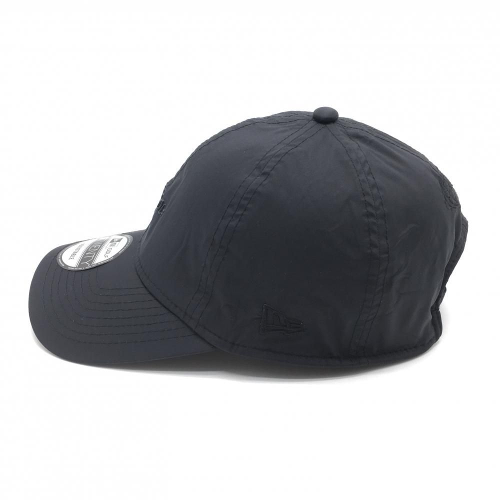BEAMSGOLF - 【超美品】ビームスゴルフ×ニューエラ ナイロンキャップ 黒 裏地メッシュ  ゴルフウェア BEAMS GOLF 超美品】ビームスゴルフ×ニューエラ ナイロンキャップ 黒 裏地