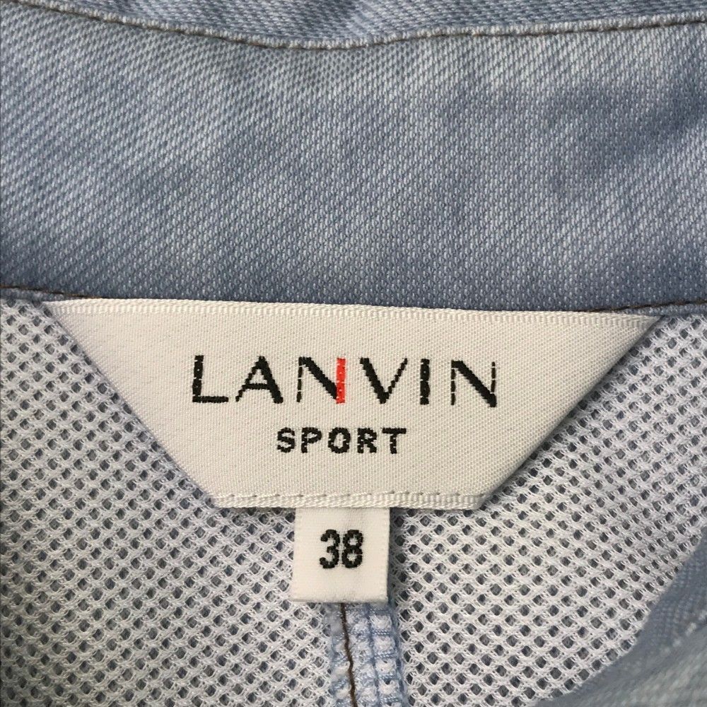 LANVIN SPORT ランバンスポール　ポロシャツ　ワンピース　ゴルフ　38 LANVIN SPORT ランバンスポール ポロシャツ ワンピース ゴルフ