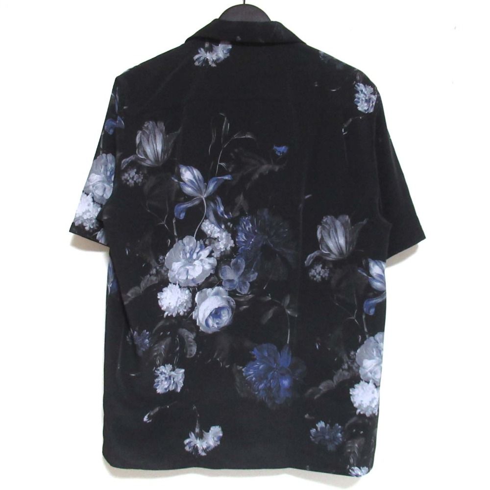 美品 24SS LAD MUSICIAN ラッドミュージシャン DECHINE INKJET OIL PAINTING FLOWER ショートスリーブ  オープンカラー シャツ 42 ブラック メンズ 古着 中古 USED - メルカリ