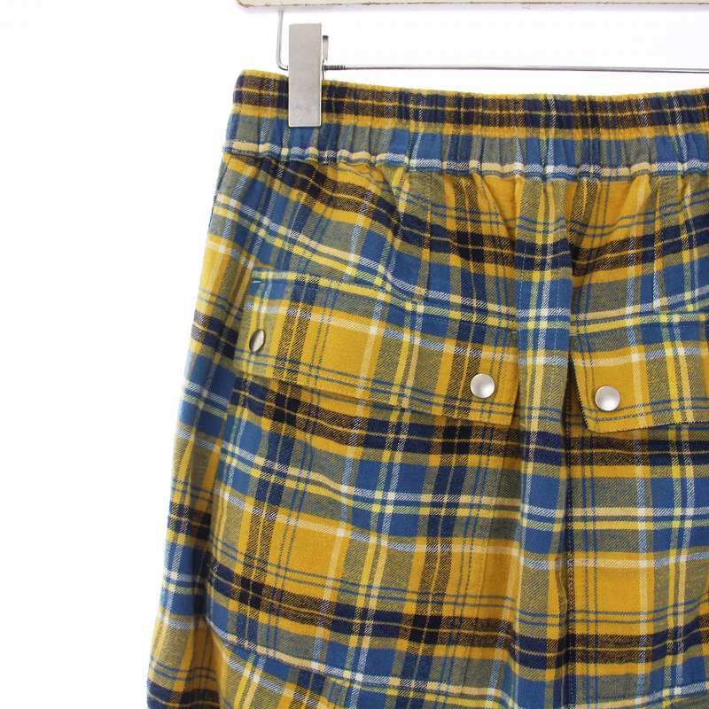 リックオウエンス イエロー チェック パンツ
