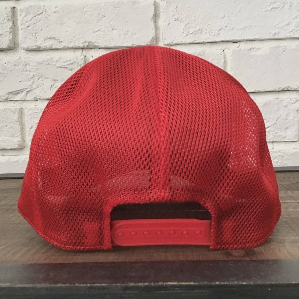 BAPE マイロ メッシュキャップ Red a bathing ape BABY MILO