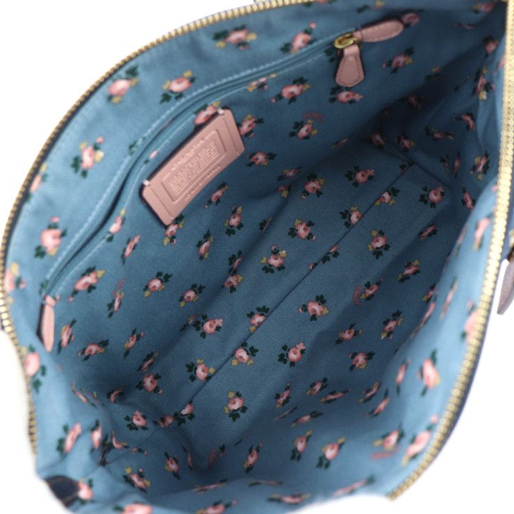 COACH コーチ プレーリー サッチェル ハンドバッグ 28900 デニム