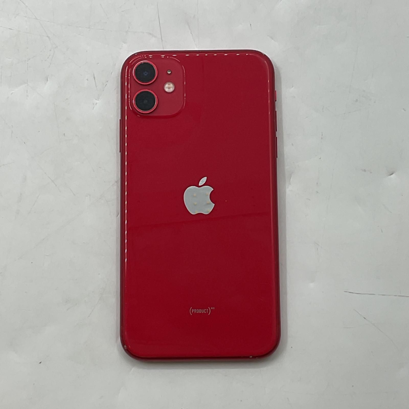 全額返金保証】【最速発送】Apple iPhone 11 128GB (PRODUCT)RED 