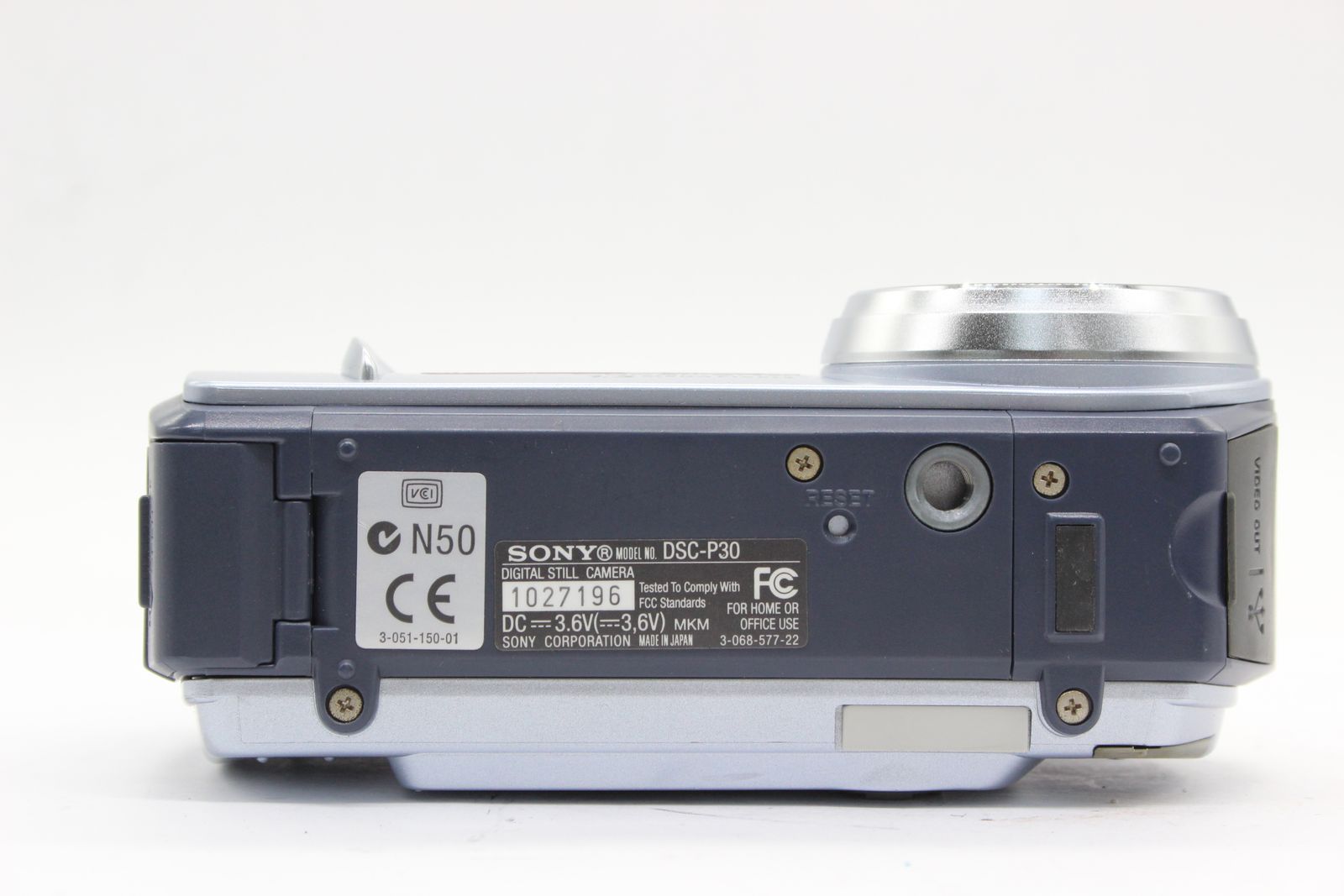 訳あり品】 【録画再生確認済み】ソニー Sony Cyber-shot DSC-P30 6x 単三電池で使用可 ビデオカメラ s2019 - メルカリ